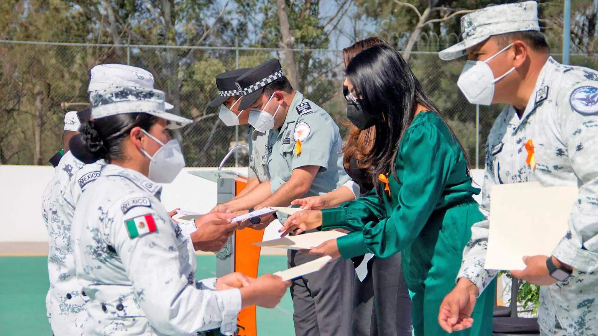 constancias IMMA elementos de la guardia nacional Ags